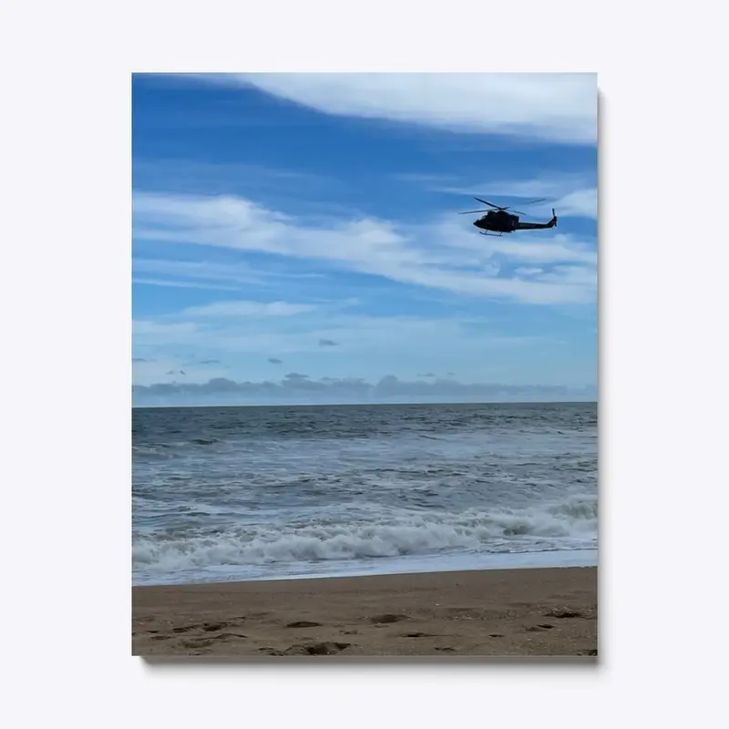 Helicopter Beach Patrol